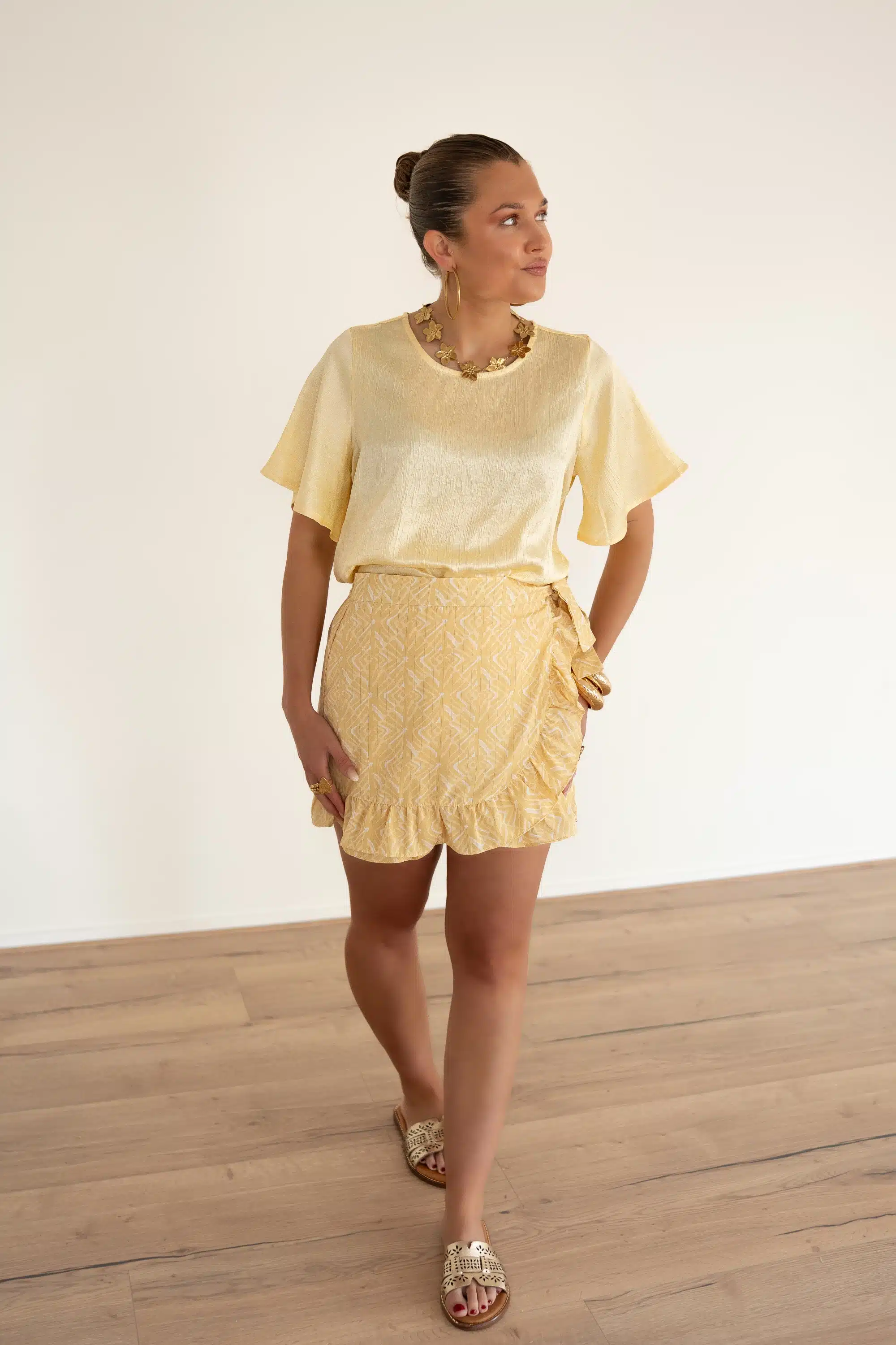 Lofty Manner Blouse Sami Butter Yellow - Afbeelding 6