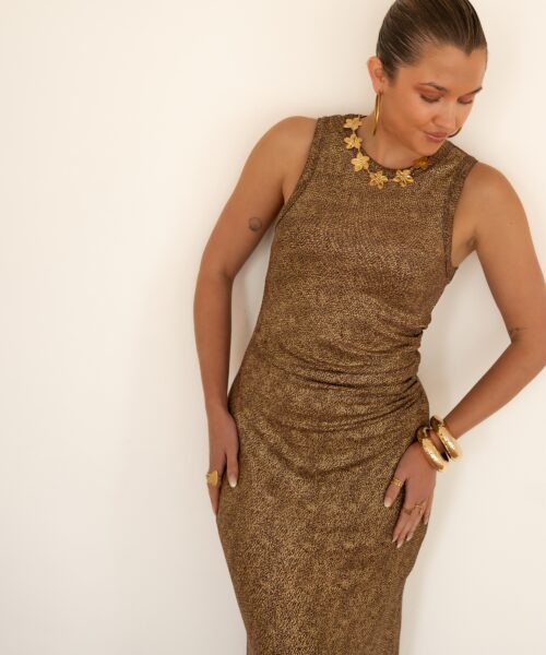 Lofty Manner Dress Sally Brown