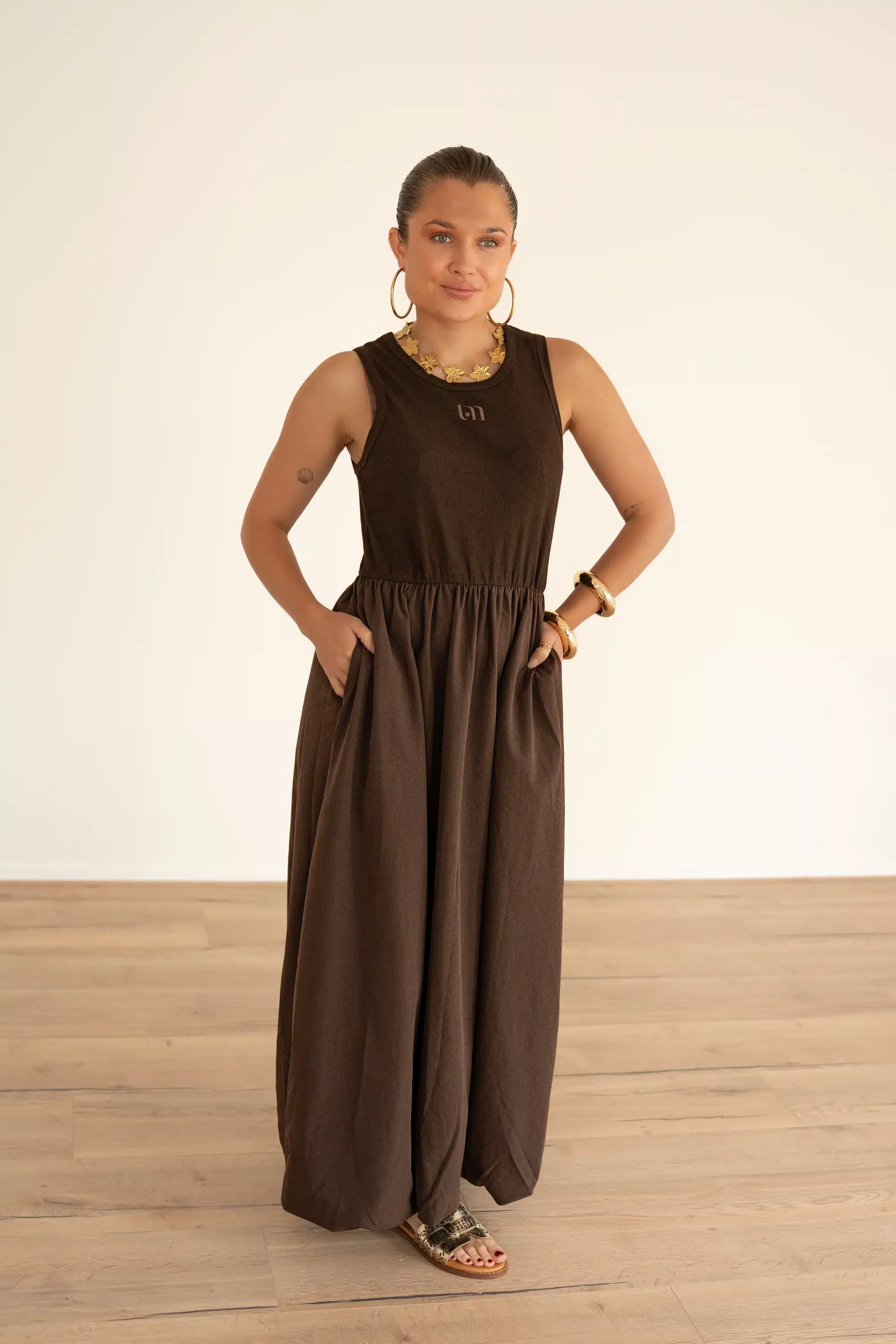 Lofty Manner Dress Pia Brown - Afbeelding 6