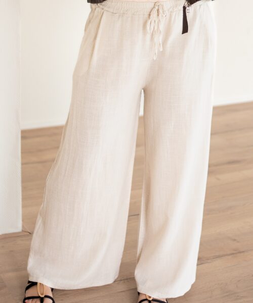 Linnen Pants Beige