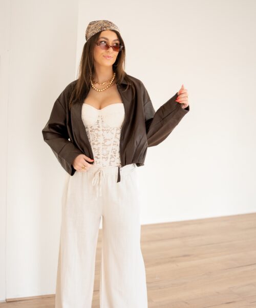Alternative view of Linnen Pants Beige