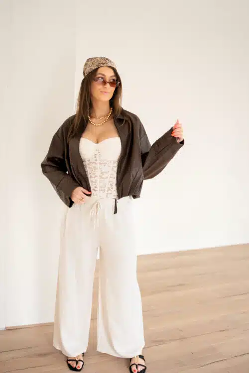 Alternative view of Linnen Pants Beige