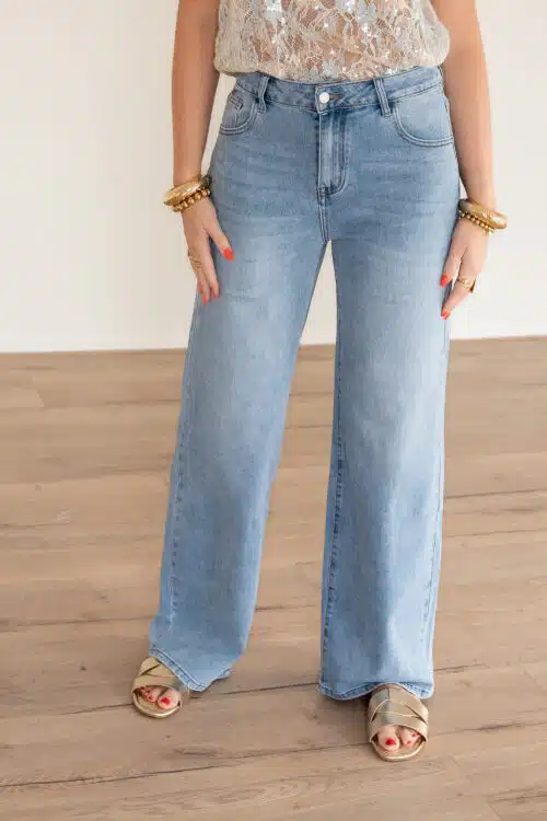 Mieke Wide Leg Jeans 0011