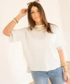 Alternative view of Lace Shirt White