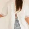 Lace Shirt White