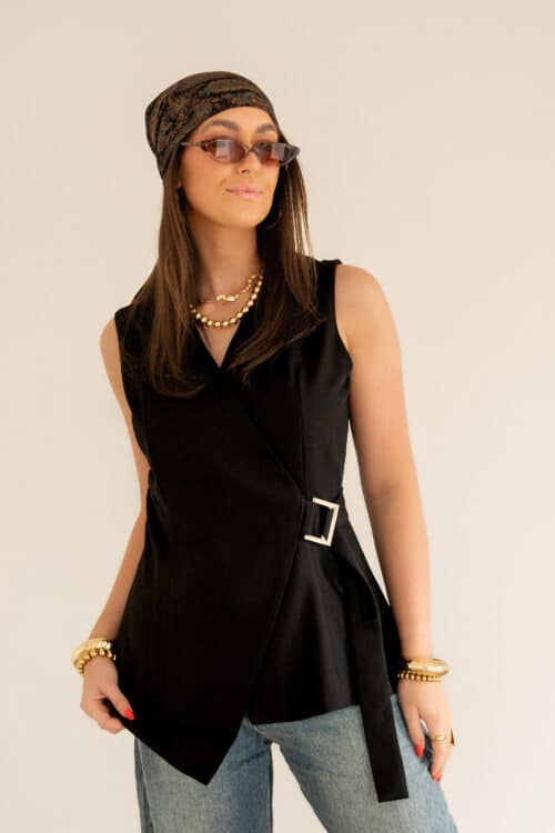 Sabi Gilet Black.