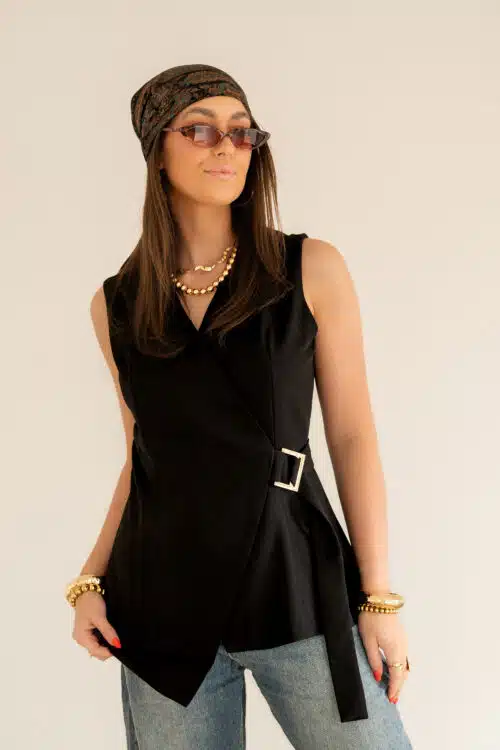 Sabi Gilet Black.