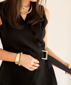 Alternative view of Sabi Gilet Black.
