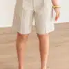 Nicol Shorts Beige.