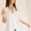 Sabi Gilet White.