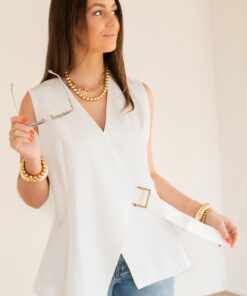 Sabi Gilet White.