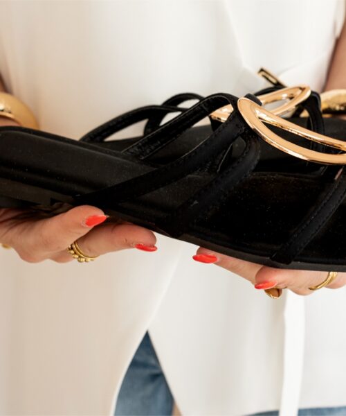 Alternative view of Nova Sandal Black
