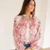 Ninthe Paisley Blouse Pink.