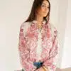 Ninthe Paisley Blouse Pink.