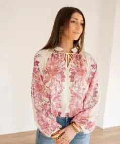 Ninthe Paisley Blouse Pink.