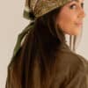 Lovely Scarf Paisley Green