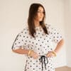 Polkadot Set White Black