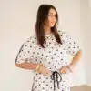 Polkadot Set White Black