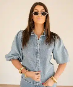 Mudi Jeans Blouse ~