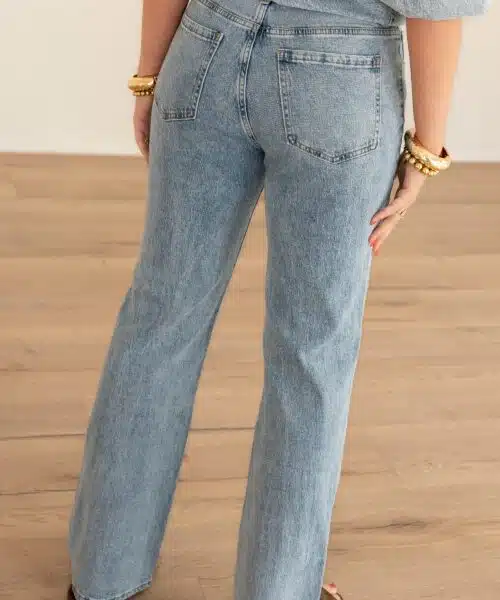 Alternative view of Mudi Straight Jeans 0067-10