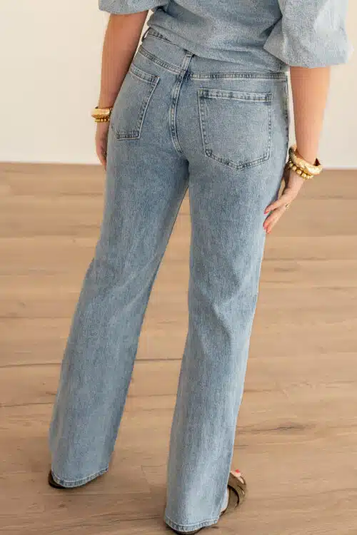Alternative view of Mudi Straight Jeans 0067-10