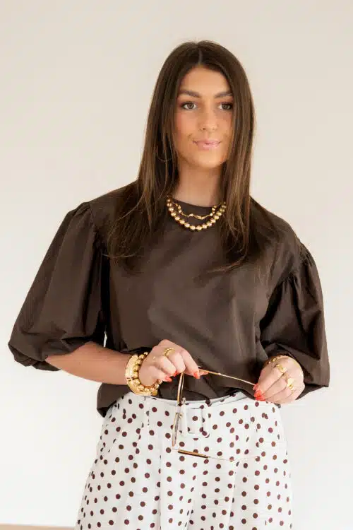 Minou Blouse Brown
