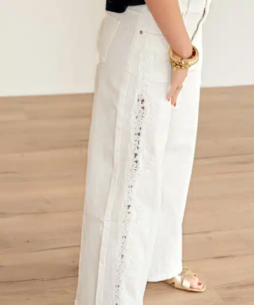 Alternative view of Embroidery Wide Leg 0010