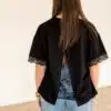 Lace Shirt Black