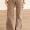 Moya Wide Leg Light Brown 0013-3