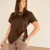 Knot Shirt Brown