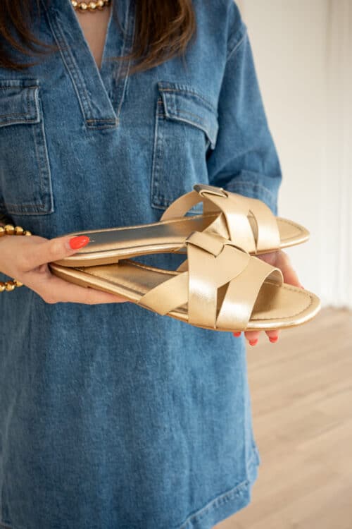 Alternative view of Livia Sandal Gold