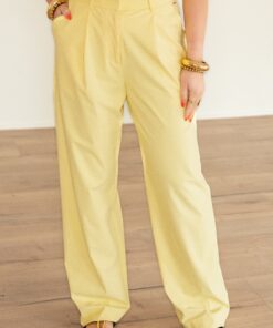 Alternative view of Mi Piace Trouser Yellow Lemon