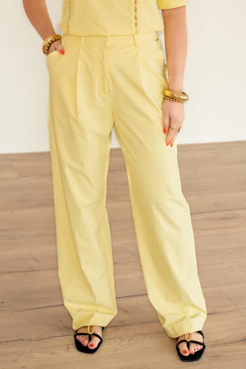 Alternative view of Mi Piace Trouser Yellow Lemon
