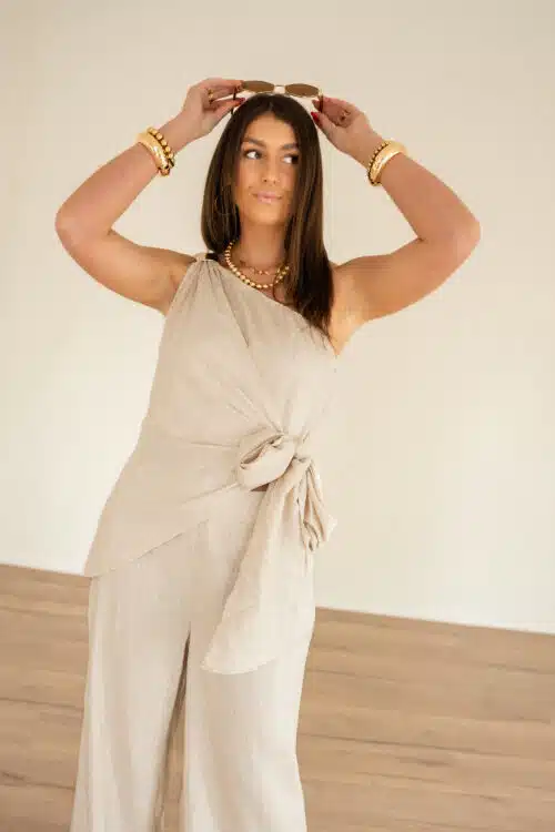 Sanne Linnen Set Beige |