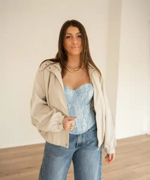 Alternative view of Maia Jacket Offwhite -