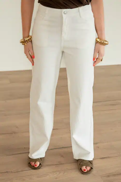 Yina Offwhite Wide Leg 0068-98