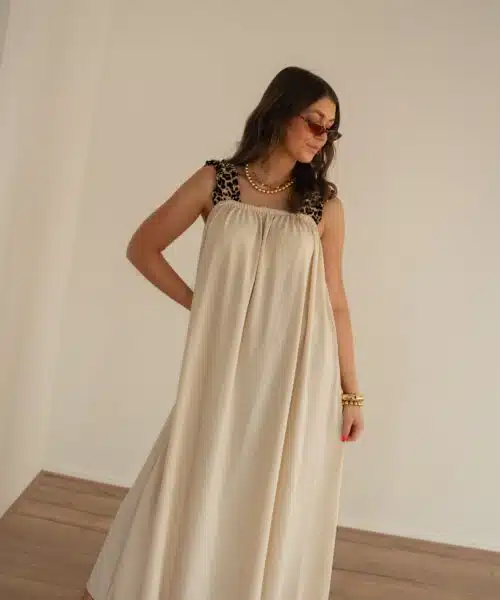 Alternative view of Jolien Dress Beige Leo