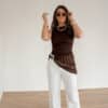 Noa Wide Leg Scarf Jeans 0055