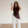 Noa Wide Leg Scarf Jeans 0055