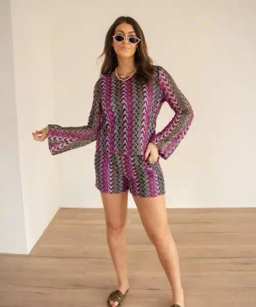 Alternative view of Lofty Manner Short Carlita Multi Colour