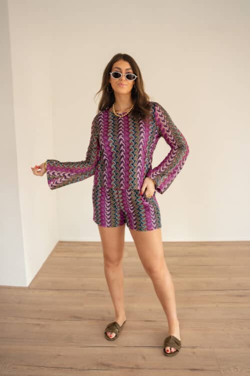 Alternative view of Lofty Manner Short Carlita Multi Colour