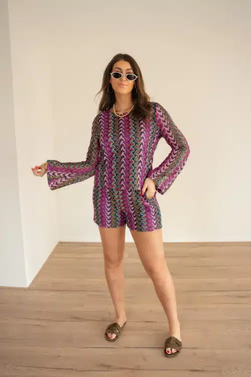 Alternative view of Lofty Manner Short Carlita Multi Colour