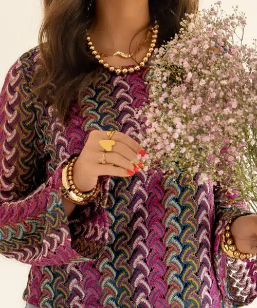 Alternative view of Lofty Manner Top Dania Multi Color