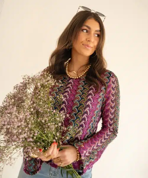 Lofty Manner Top Dania Multi Color