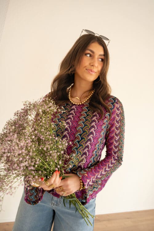Lofty Manner Top Dania Multi Color