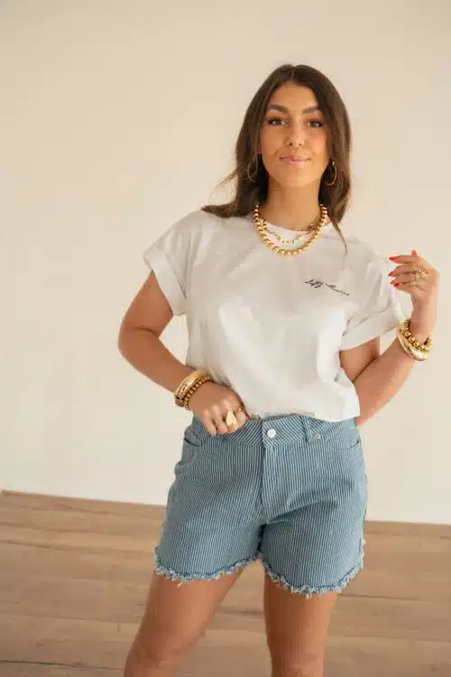 Alternative view of Lofty Manner T-Shirt Raiza Offwhite