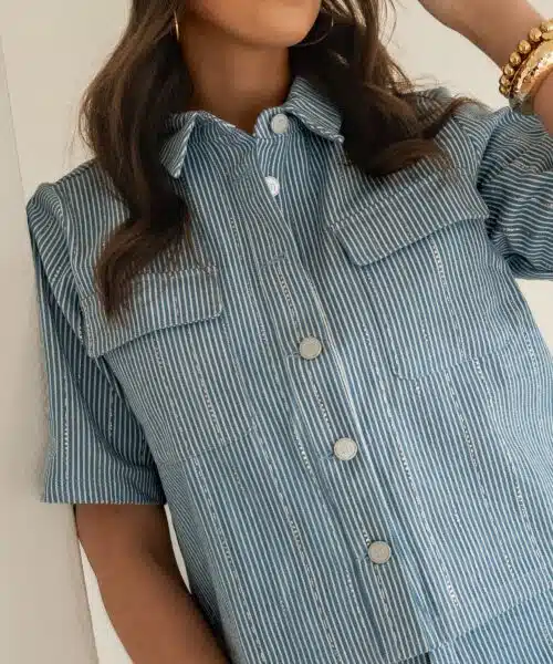 Lofty Manner Blouse Hera Blue