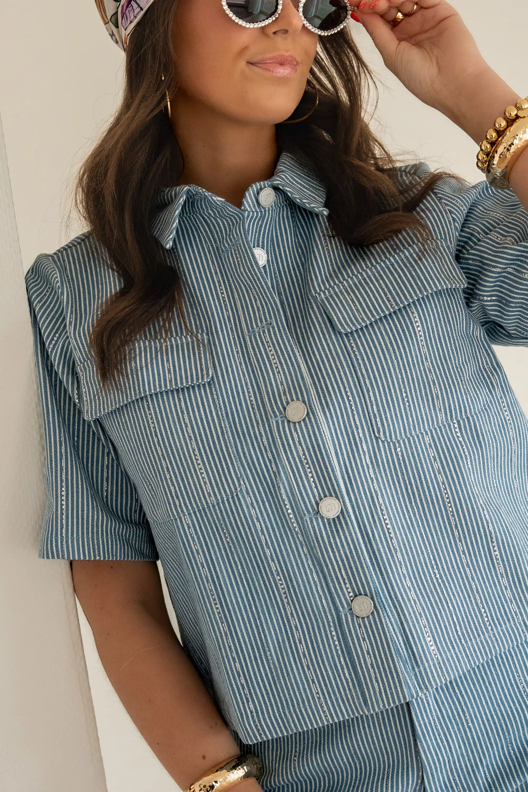 Lofty Manner Blouse Hera Blue