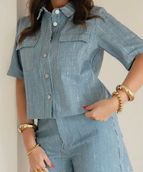 Alternative view of Lofty Manner Short Aleida Blue