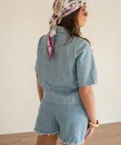 Alternative view of Lofty Manner Blouse Hera Blue